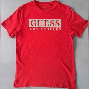 GUESS Red Men's T-Shirt